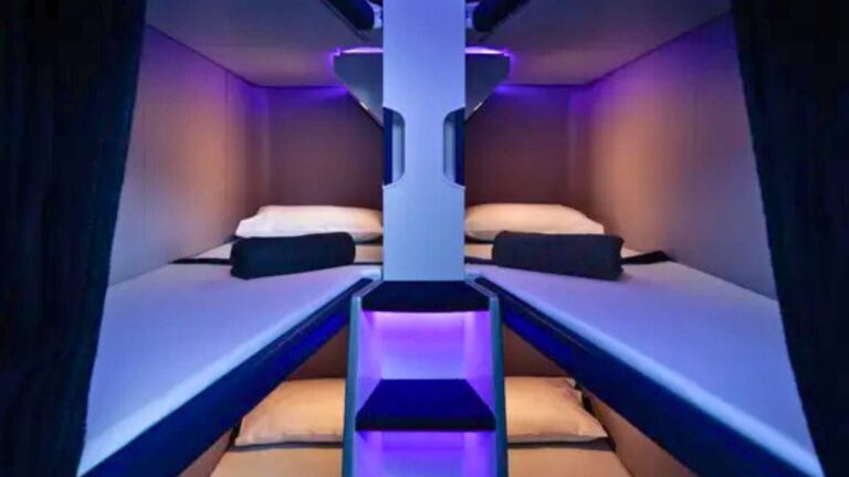 Air New Zealand Unveils First Look at Onboard Bunk Beds for Economy Passengers